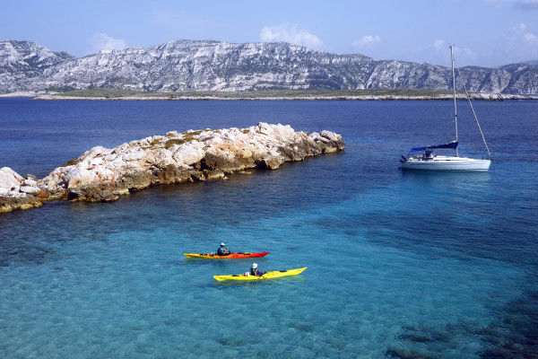 Sortie encadrée journée kayak - Marseille