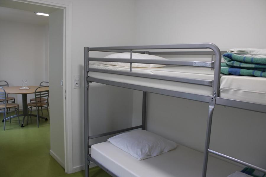 1er et 2ème niveaux chambre deux personnes Gîte d'étape à Saint-Sauveur-sur-Tinée Gîtes de France Alpes-Maritimes