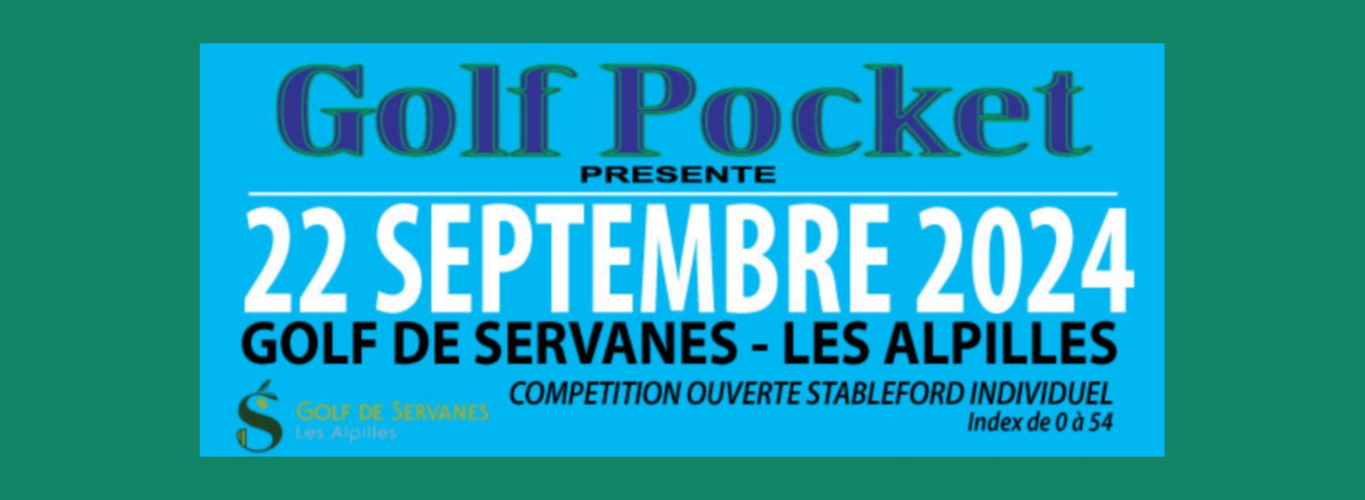 Compétition Trophée Golf Pocket Golf de Servanes Mouriès