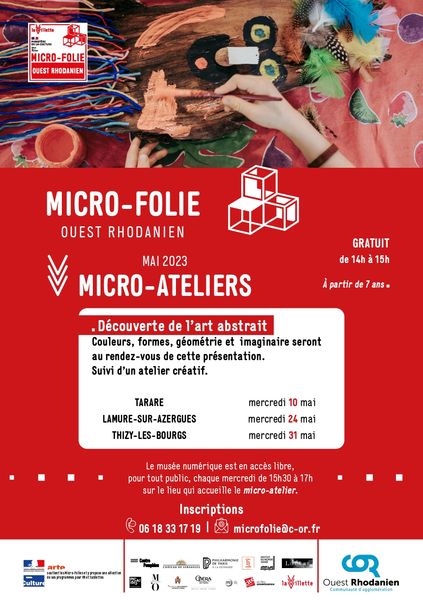 Micro-Ateliers : À la découverte de l’art abstrait !