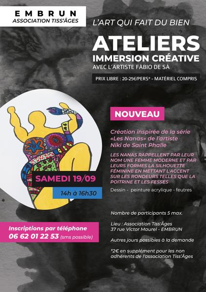 Immersion créative - Les Nanas de Niki de Saint Phalle