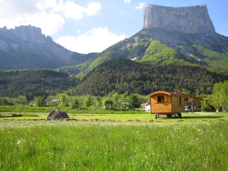 Les roulottes de la Ferme du Pas de l'Aiguille - Vercors Trièves
