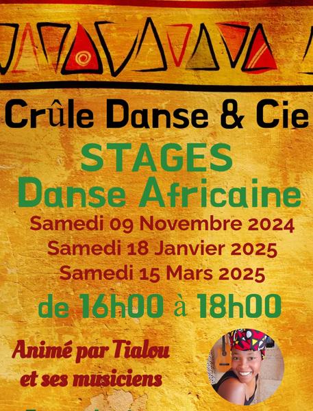 Stage de danse Africaine avec Crûle Danse & Cie_Cruas