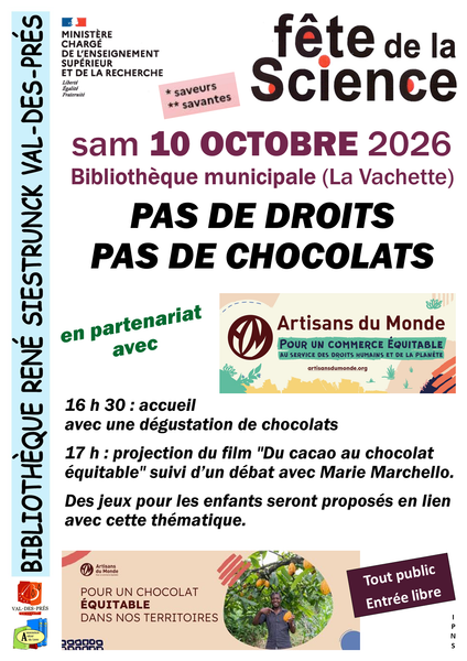 Fête de la science à Val-des-Prés