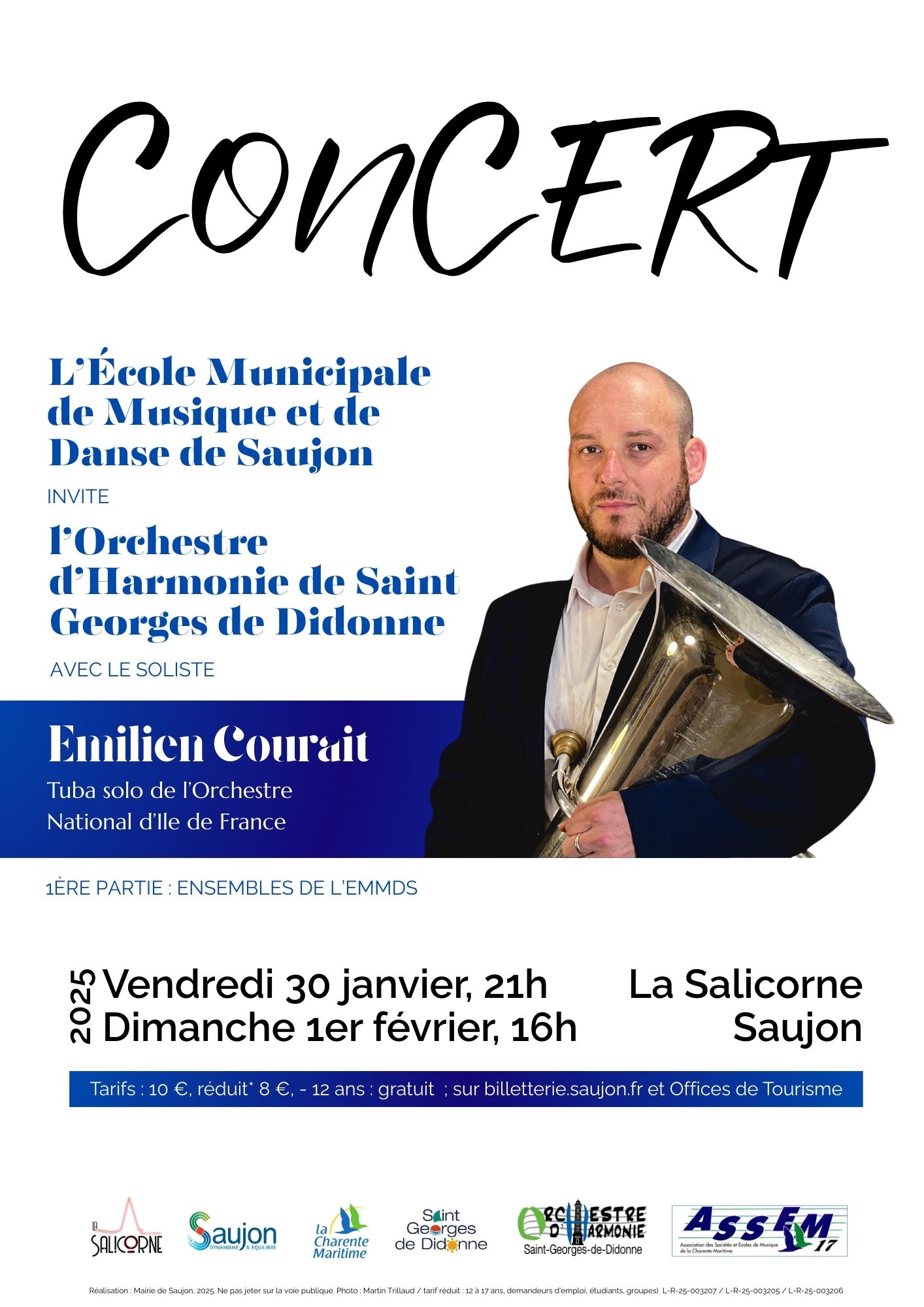 Concert d’harmonies avec soliste