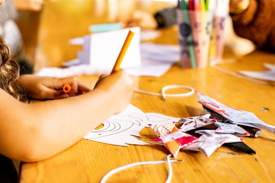 Creatieve workshop voor kleine monsters_Les Gets