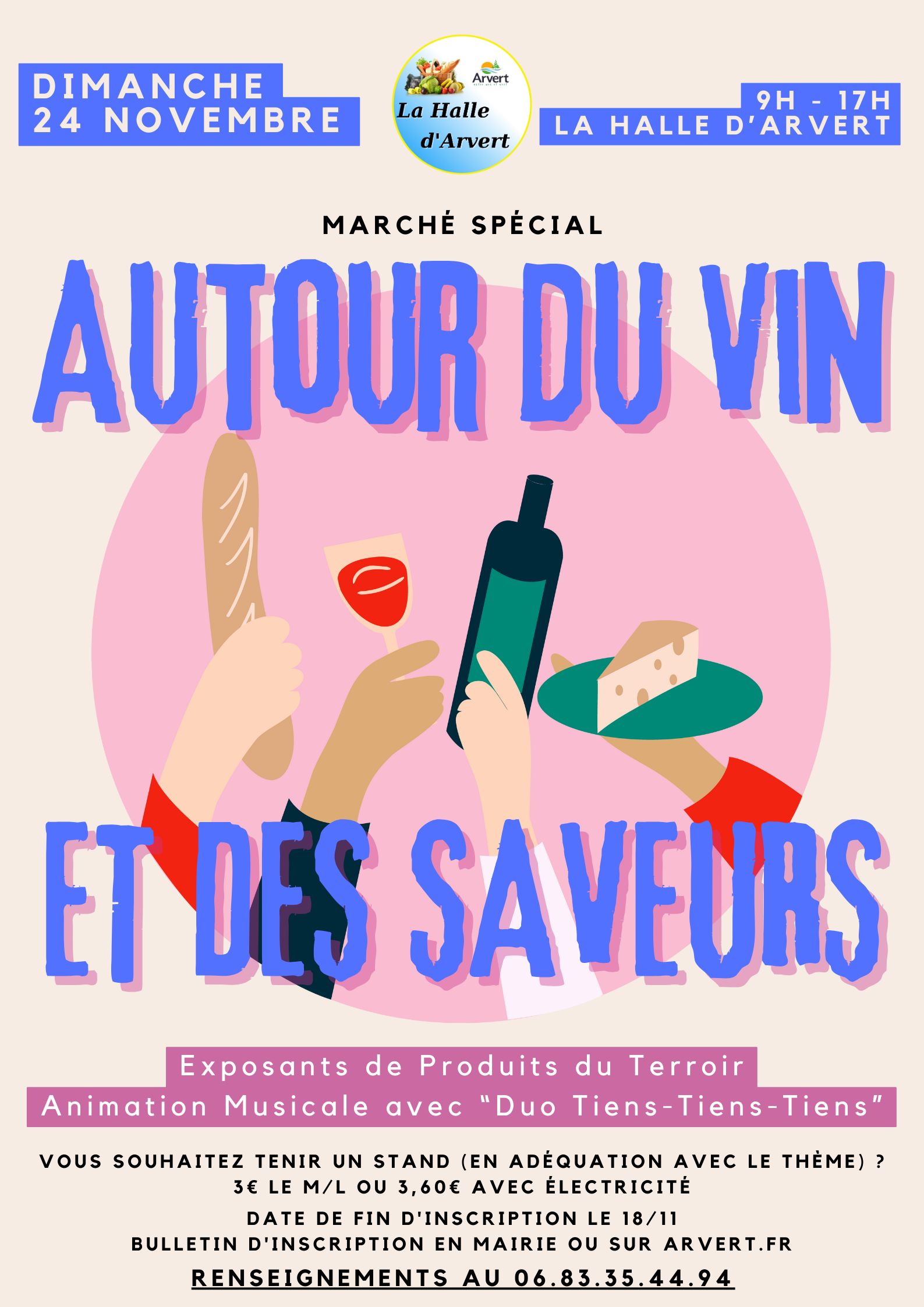 Marché Autour du Vin et des Saveurs 2024