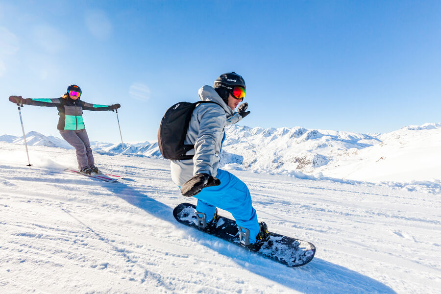 Ski et snowboard aux Sybelles