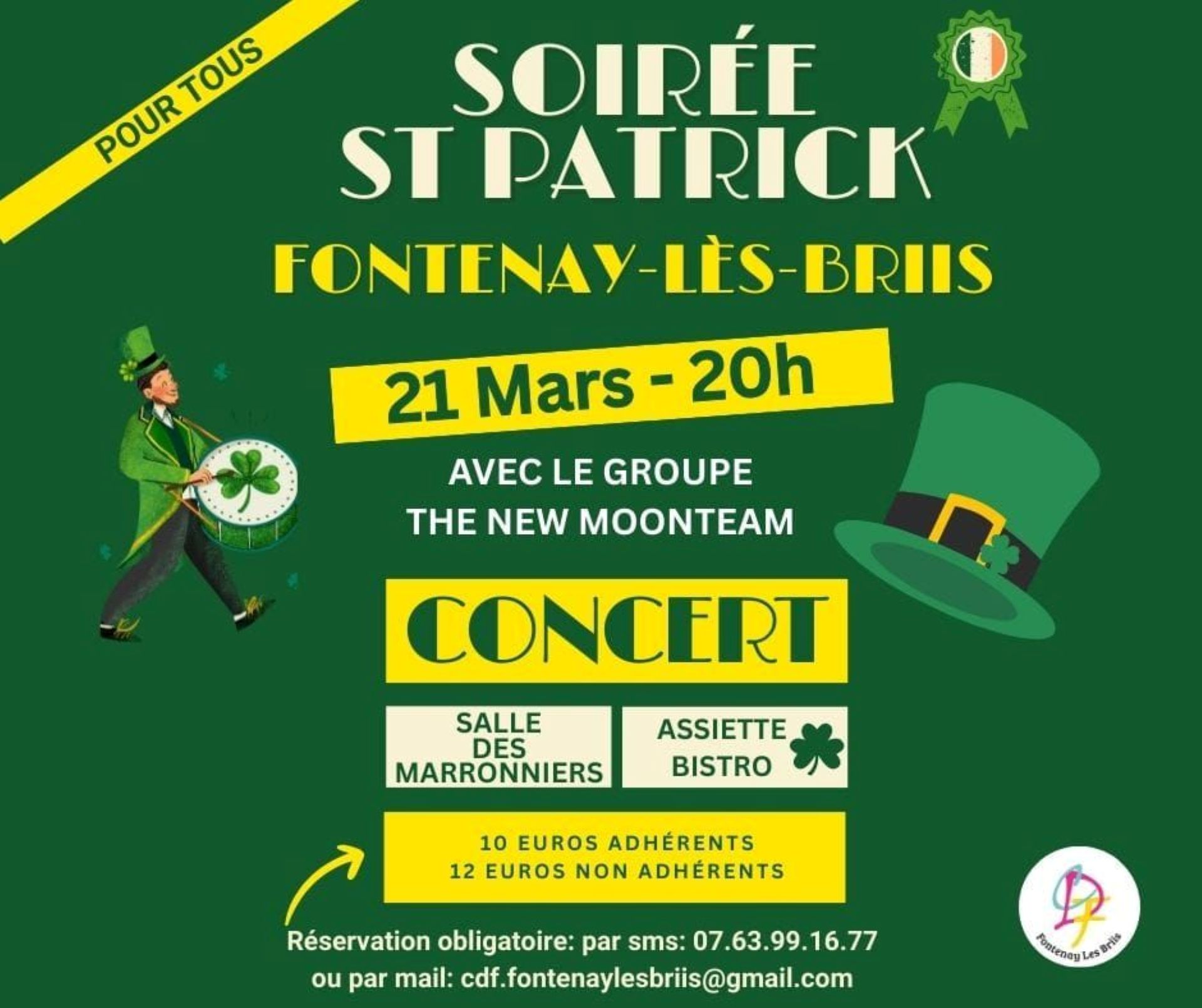 Fu00eate de la Saint Patrick 2026 u00e0 Fontenay-lu00e8s-Briis