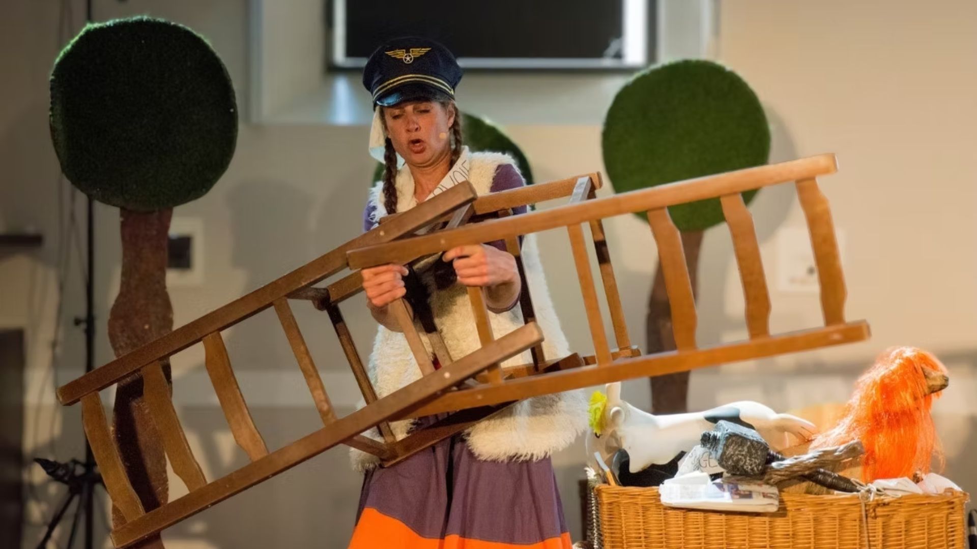 Spectacle-goûter | Oups ! Encore un coup de Ninon ! Cie La baraque à plumes