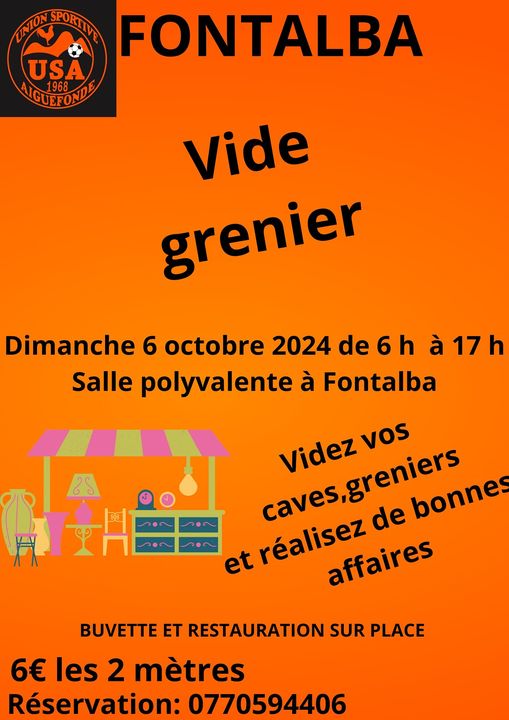 vide grenier fontalba