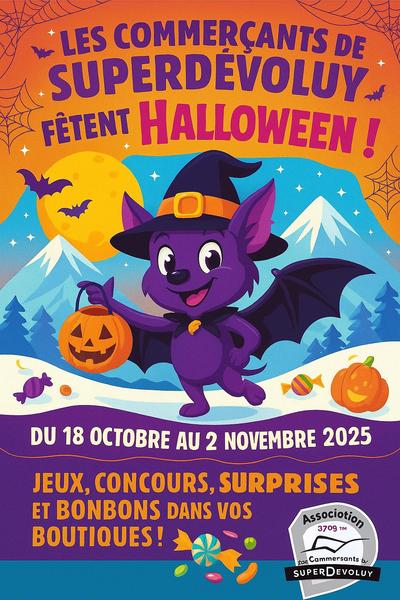 - © Association des commerçants de Superdévoluy Halloween avec l'association des commerçants de Superdévoluy_Superdévoluy - © Association des commerçants de Superdévoluy