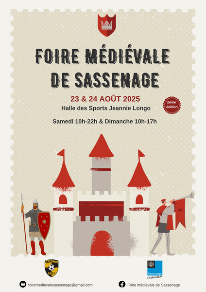 Foire Médiévale de Sassenage 2025 - 2ème édition
