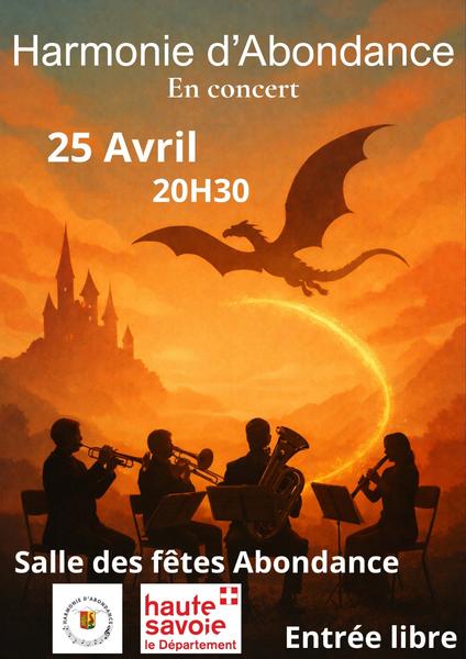 Concert de Printemps de l’Harmonie d’Abondance_Abondance