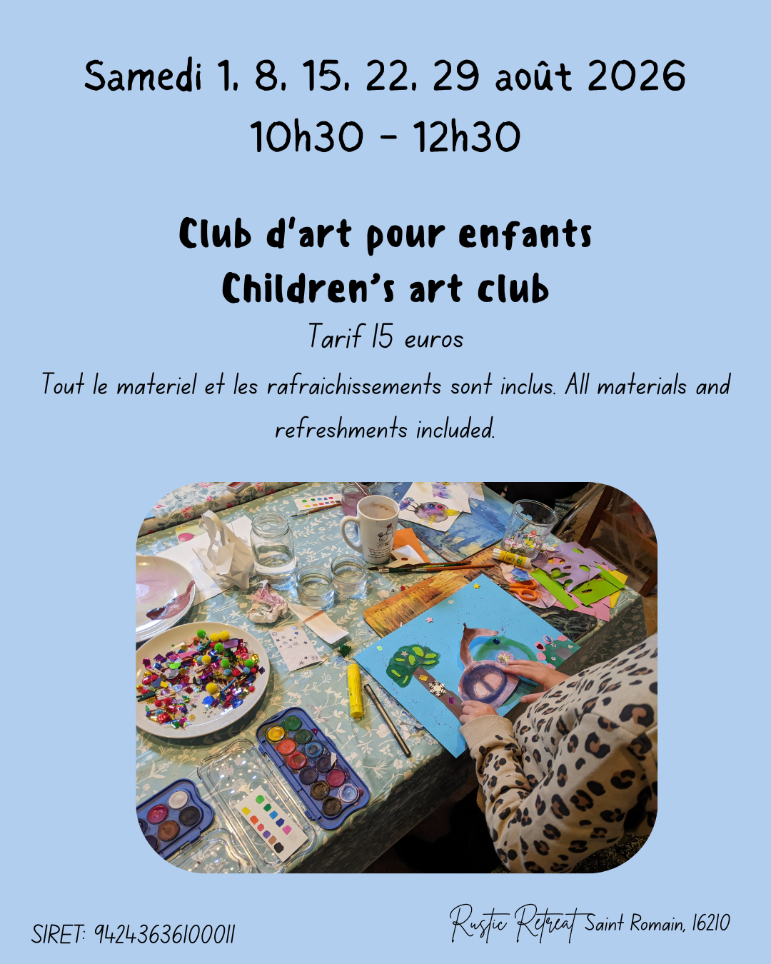 Club d'art pour enfants