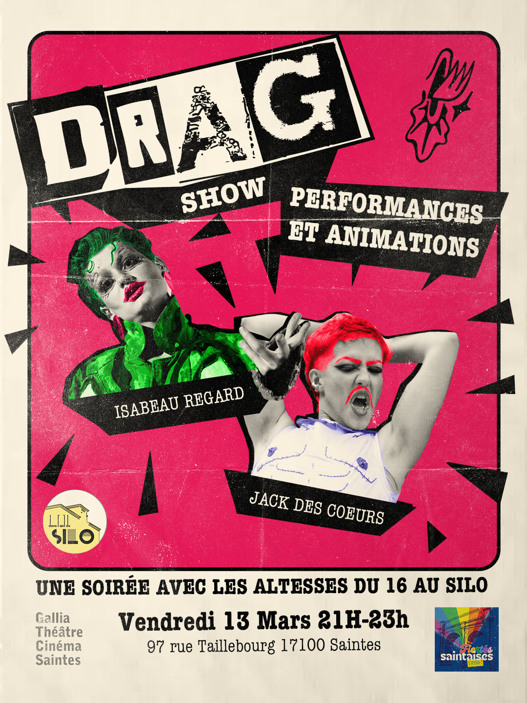 Drag show avec Les Altesses du 16