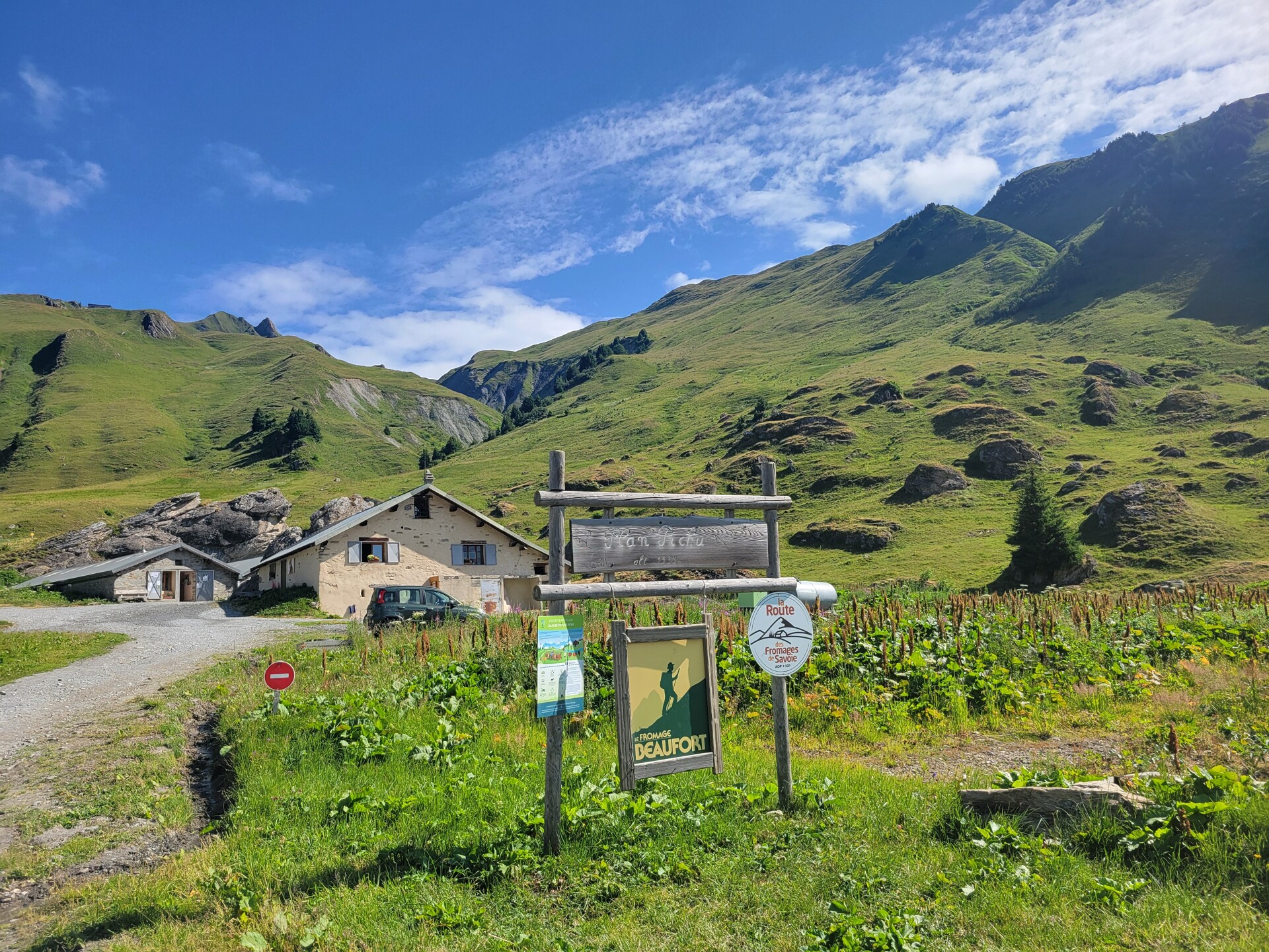 Visite de l'alpage de Plan Pichu avec l'EAC