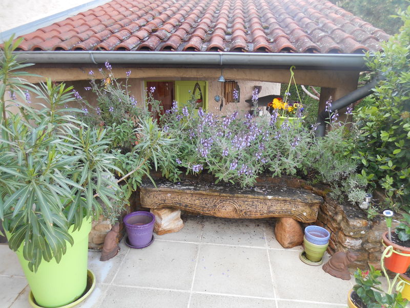 Terrasse fleurie ch hotes