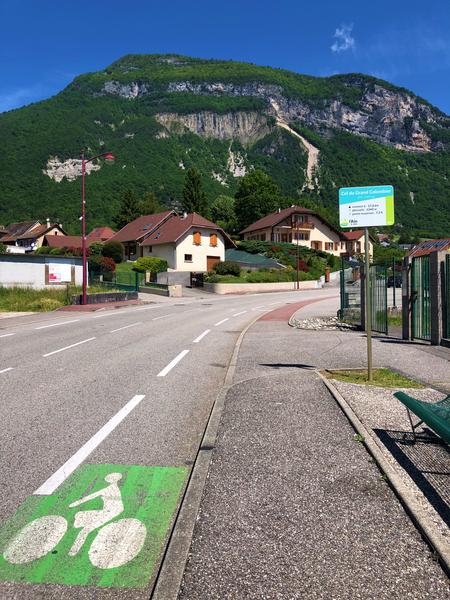 Col Grand Colombier depuis Culoz