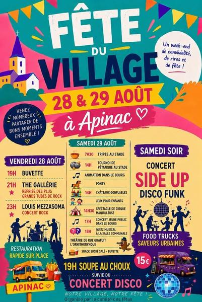 Apinac en fête - Fête du village_Apinac