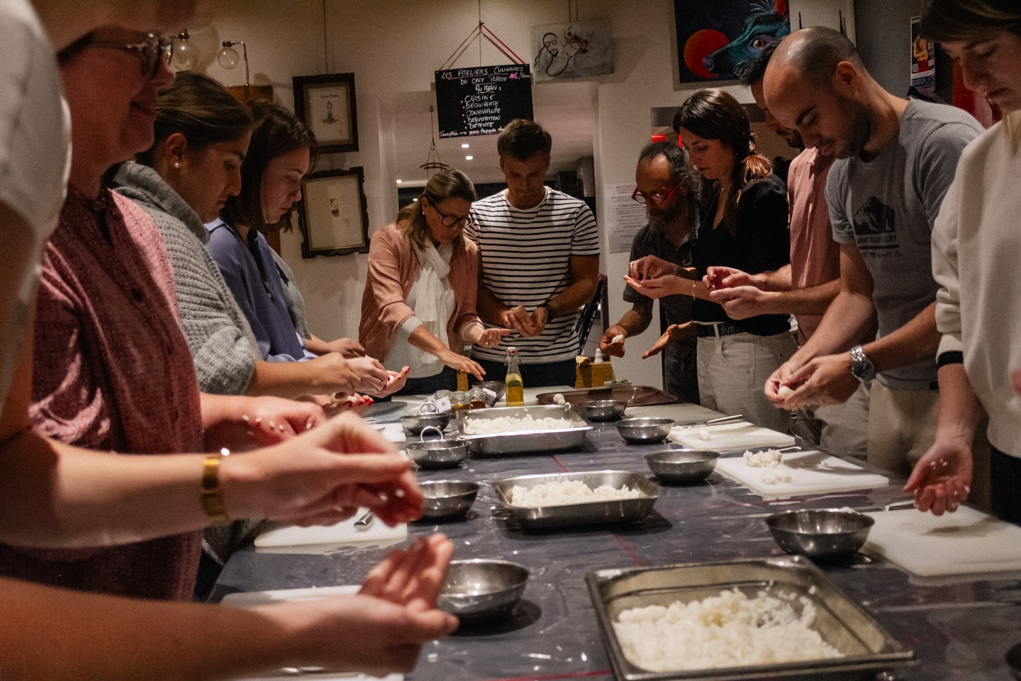 Ateliers culinaires thématiques