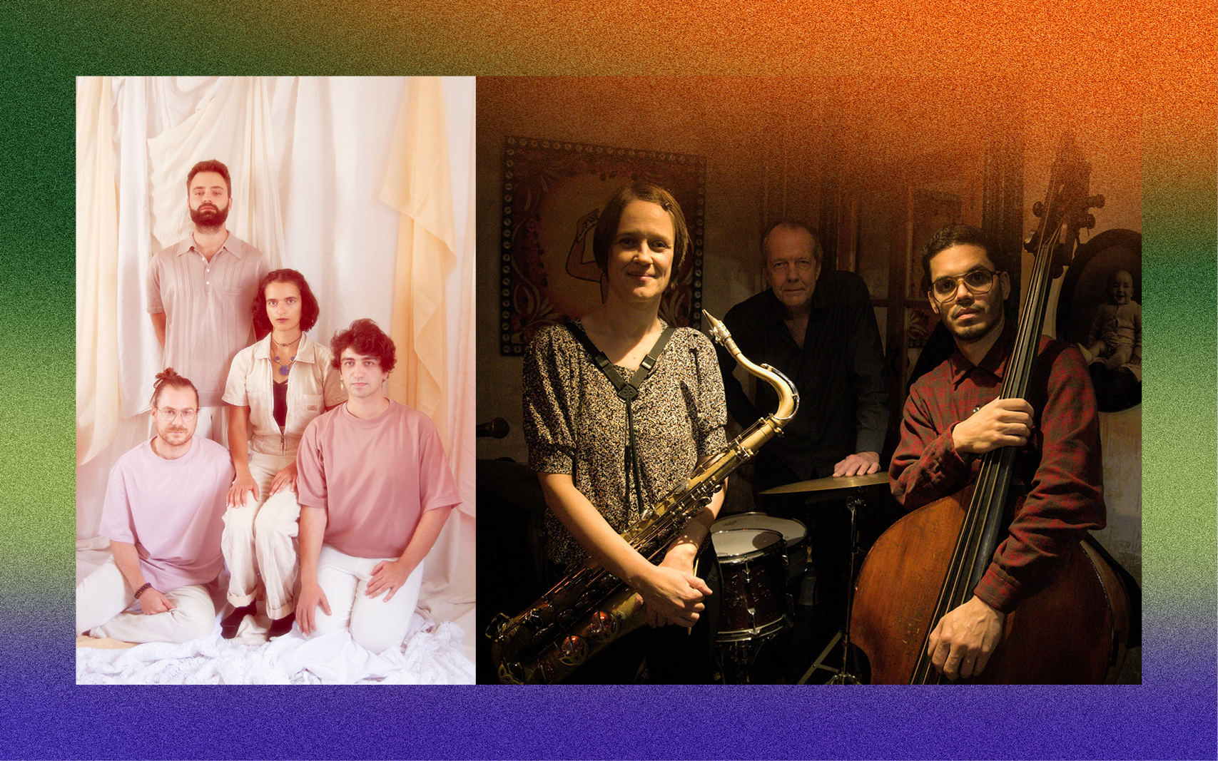 Jazz in Arles – Lopez Laubrock Rainey + Marsavril 4tet