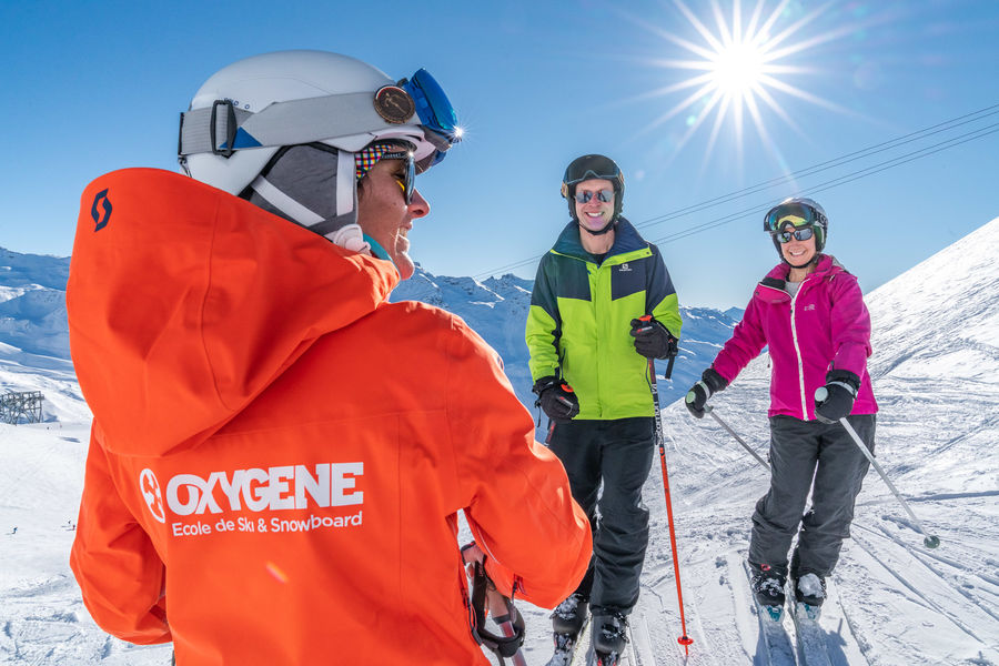 Oxygene ski lessons
