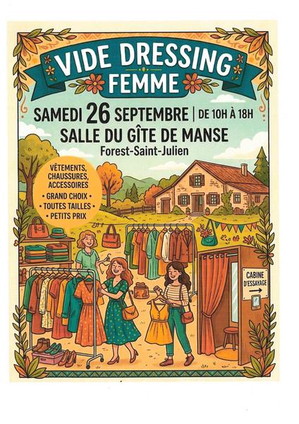 Vide-dressing spécial femme