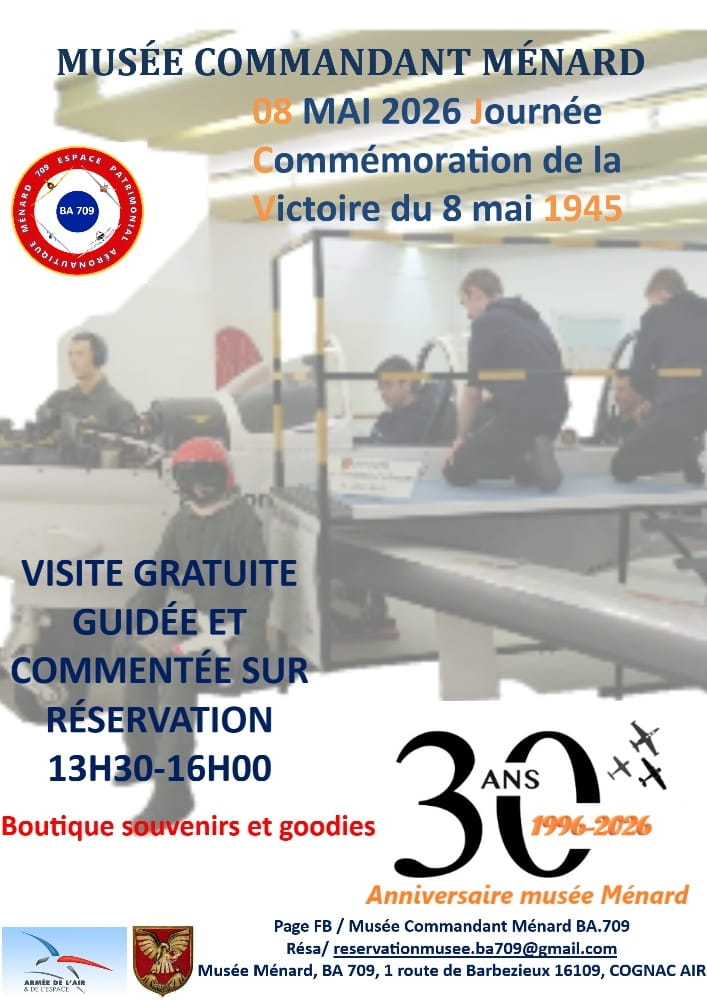 Portes Ouvertes Musée Commandant Ménard Base Aérienne.709