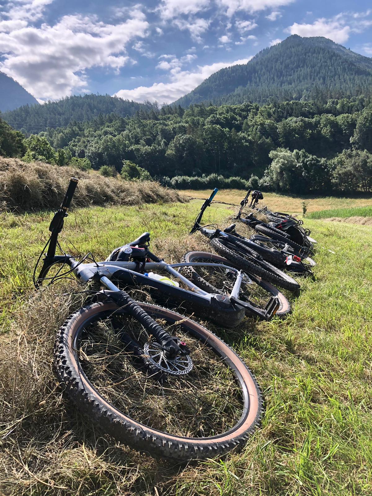 Sortie vtt électrique au lac de Siguret