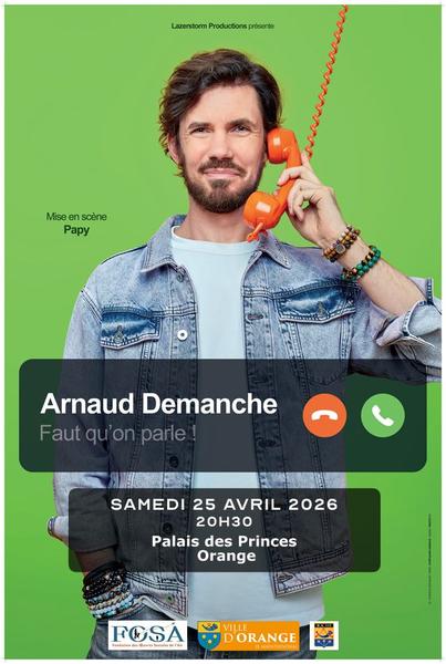 Spectacle d'Arnaud Demanche 