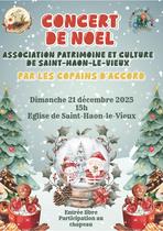 Concert de noël par Les Copains d'accord_Saint-Haon-le-Vieux