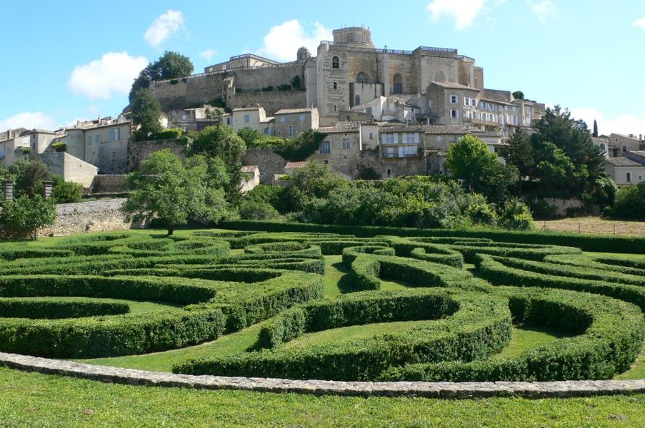 Le labyrinthe - Jardin Sévigné