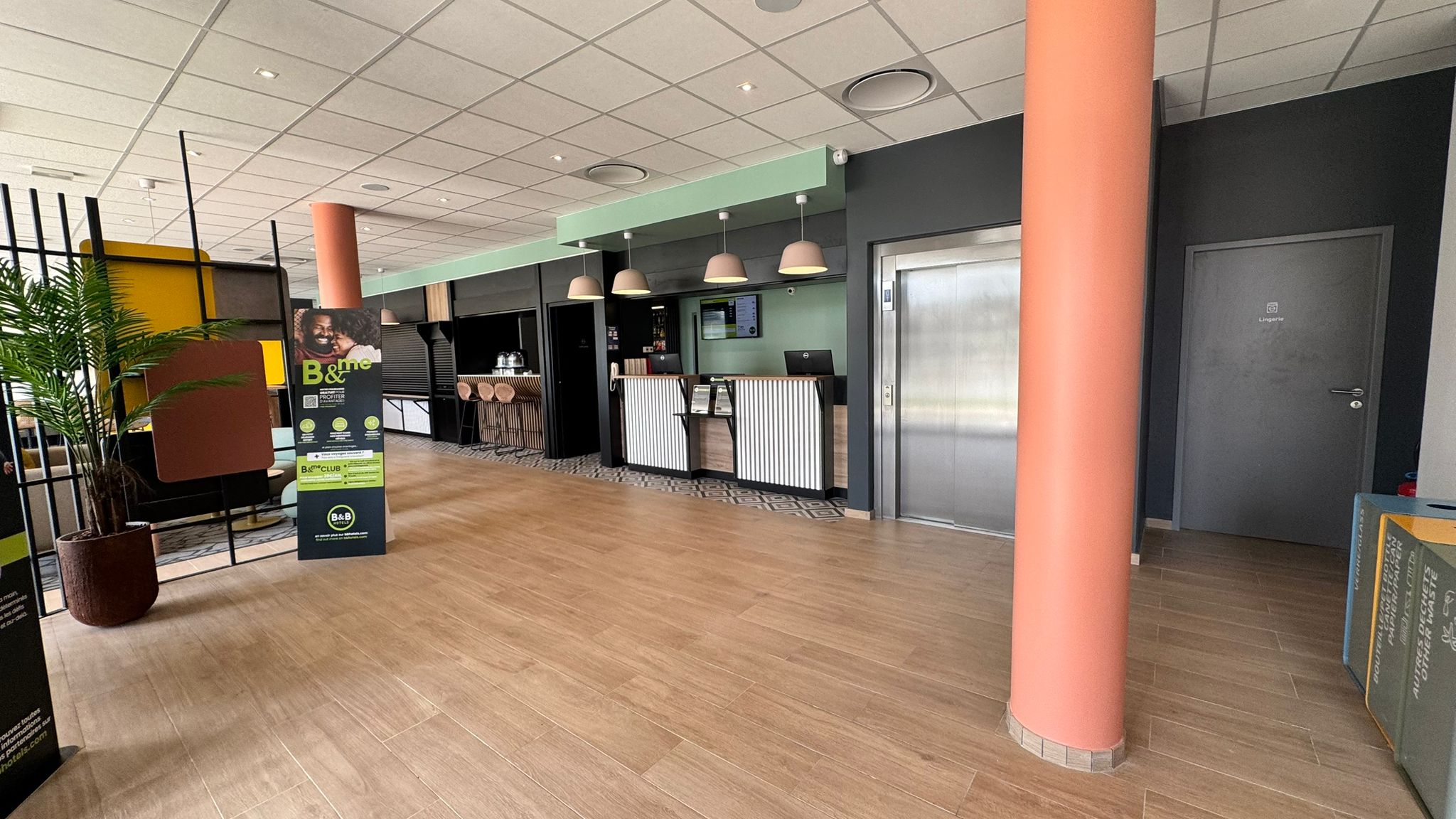 Zone d'accueil