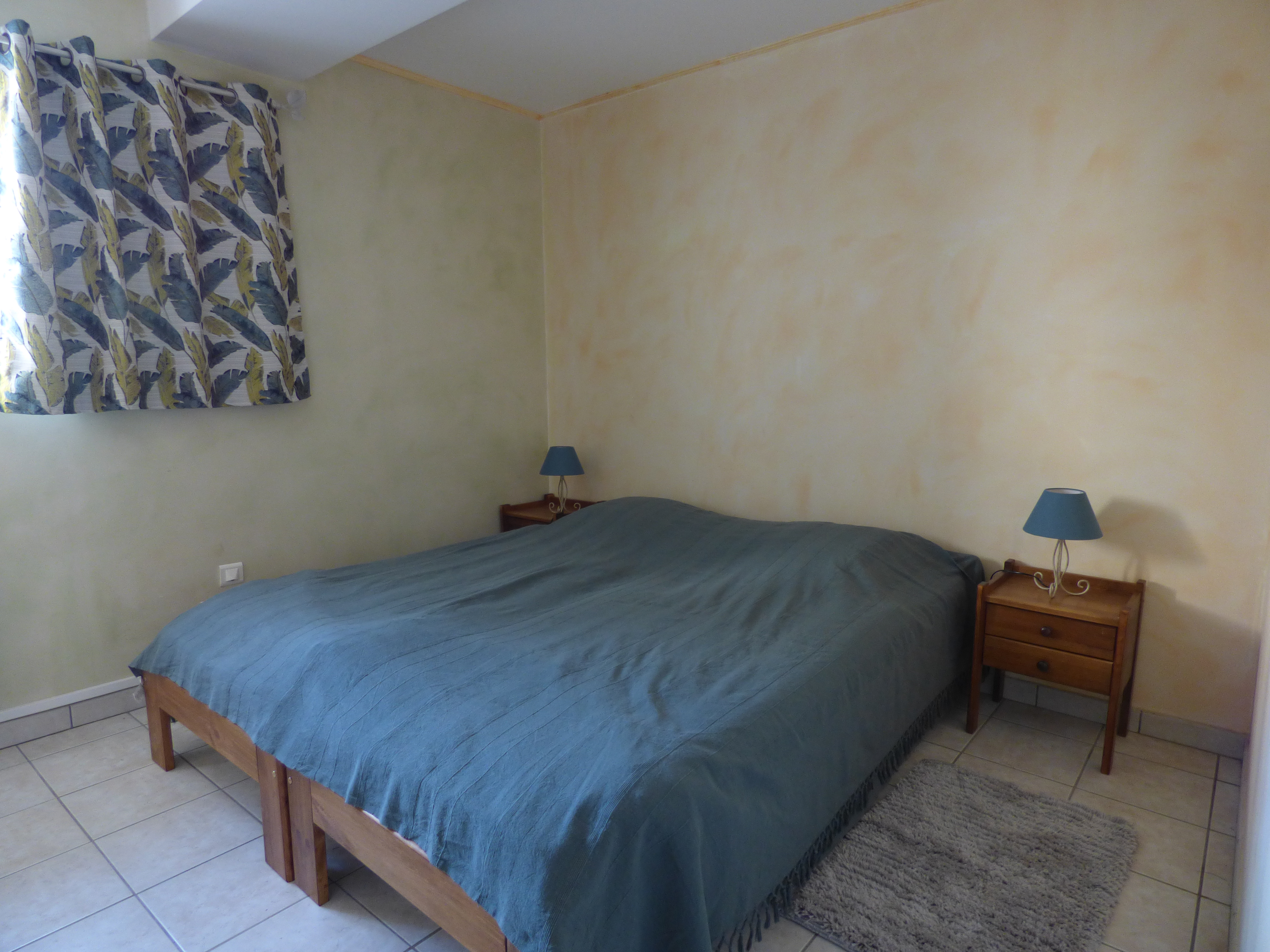 La chambre avec un lit double (en 160)