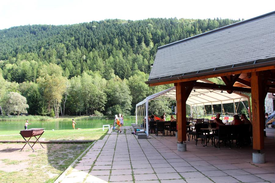 La terrasse ombragée