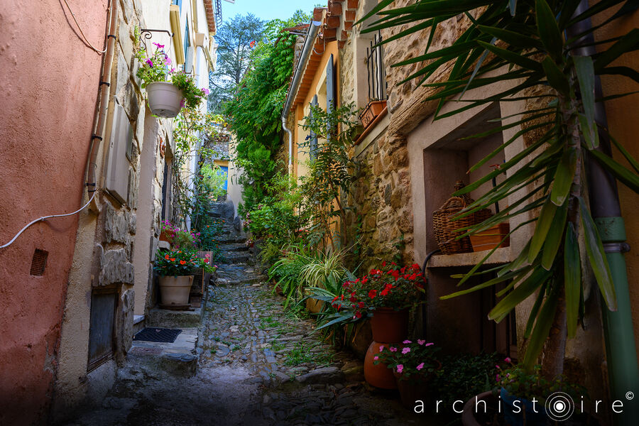 Rues caladées de Collobrières