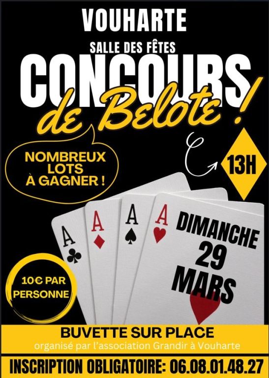 Concours de belote