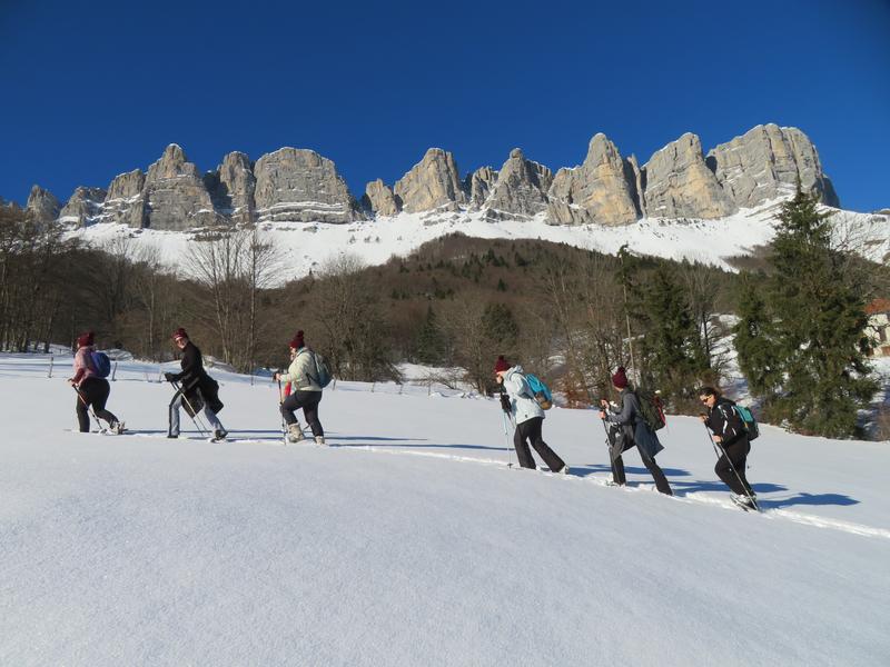 Randonnée en raquettes avec Marc Vanpé