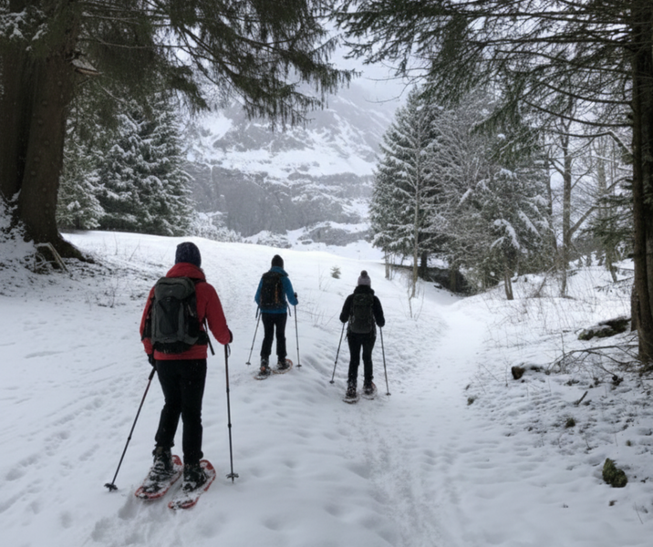 Boucle de Morsullaz - Randonnée hivernale_Mont-Saxonnex
