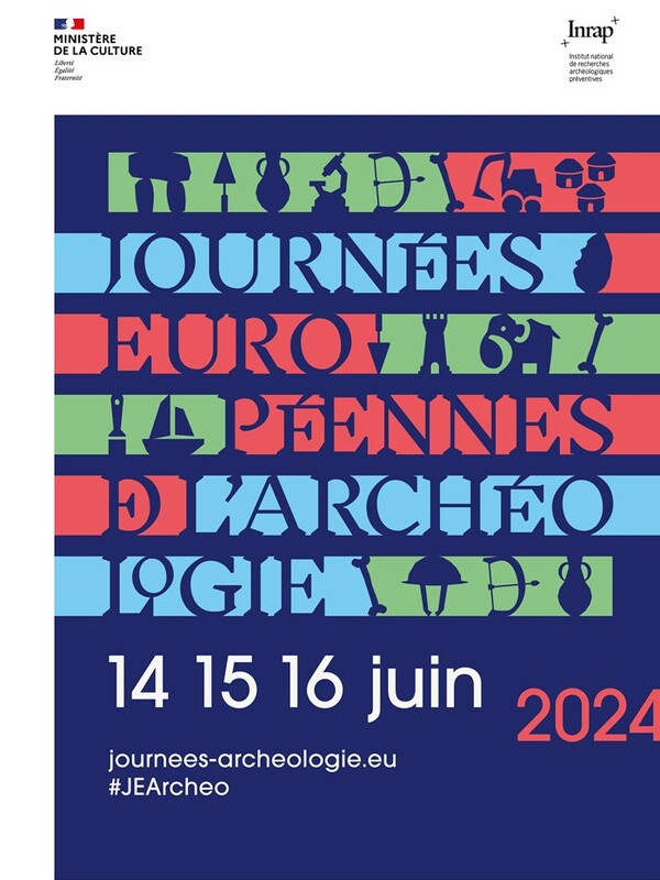 Journées européennes de l’archéologie (JEA) - Affiche 2024