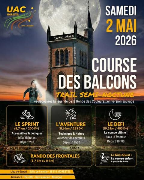 La course des Balcons - 4e édition_Morestel
