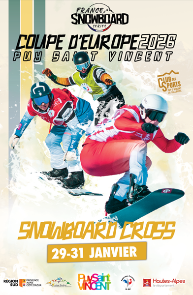 Coupe d’Europe de Snowboard cross !_Puy-Saint-Vincent - © ot psv