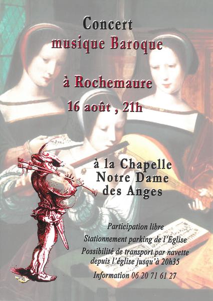 Concert de musique baroque_Rochemaure