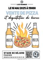 vente de pizza et dégustation de bières_Pradines