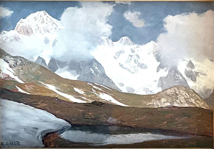 Conférence :  La montagne dans l’histoire de la peinture et la Société des Peintres de Montagne.  Ange Abrate et ses amis par Olivier Labasse_Saint-Gervais-les-Bains