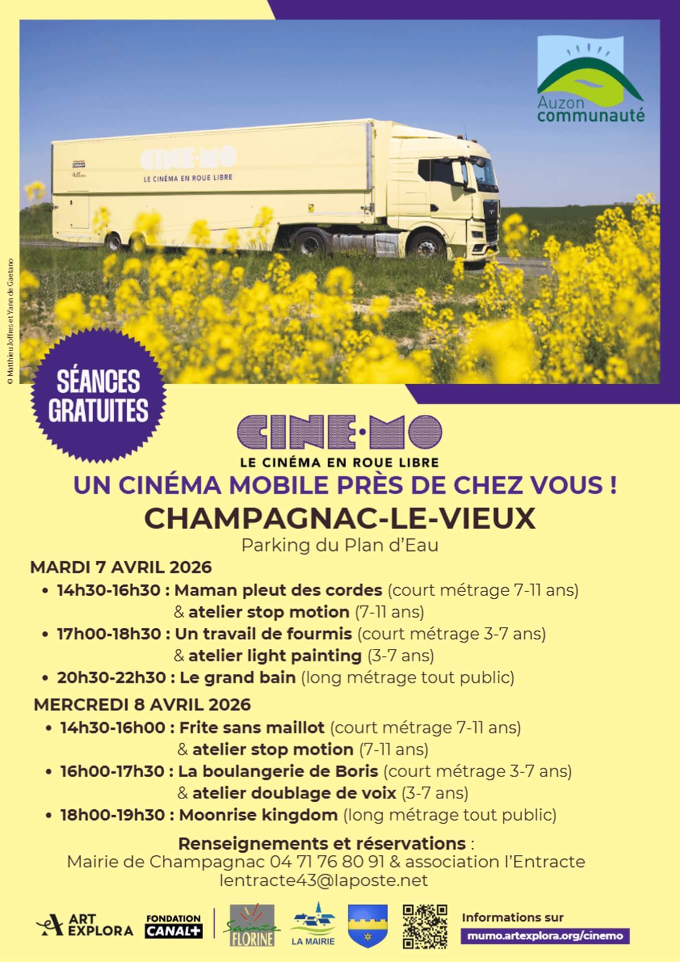 Ciné-Mo : Le cinéma en roue libre