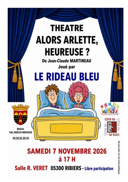 Théâtre : 'Alors Arlette, heureuse ?'