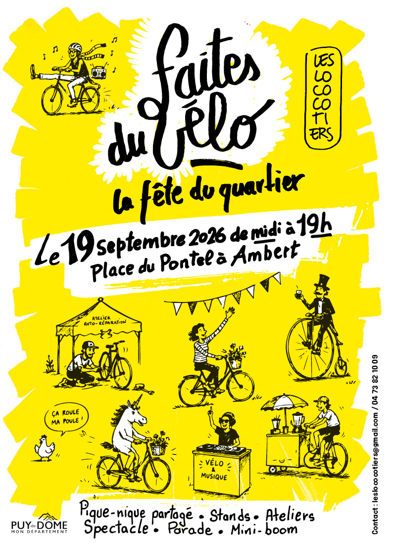 Faites du vélo – La Fête de quartier des Lococotiers
