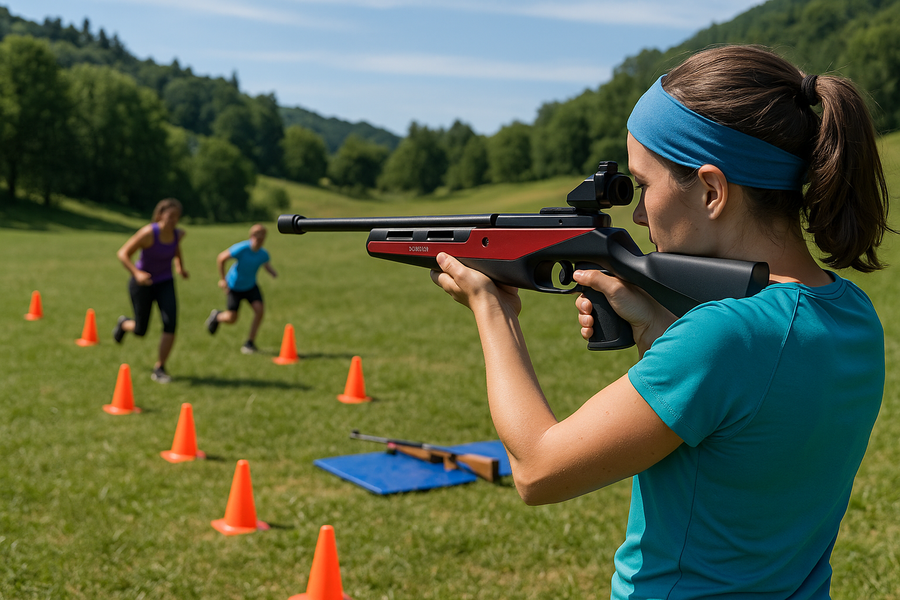 Laser Biathlon